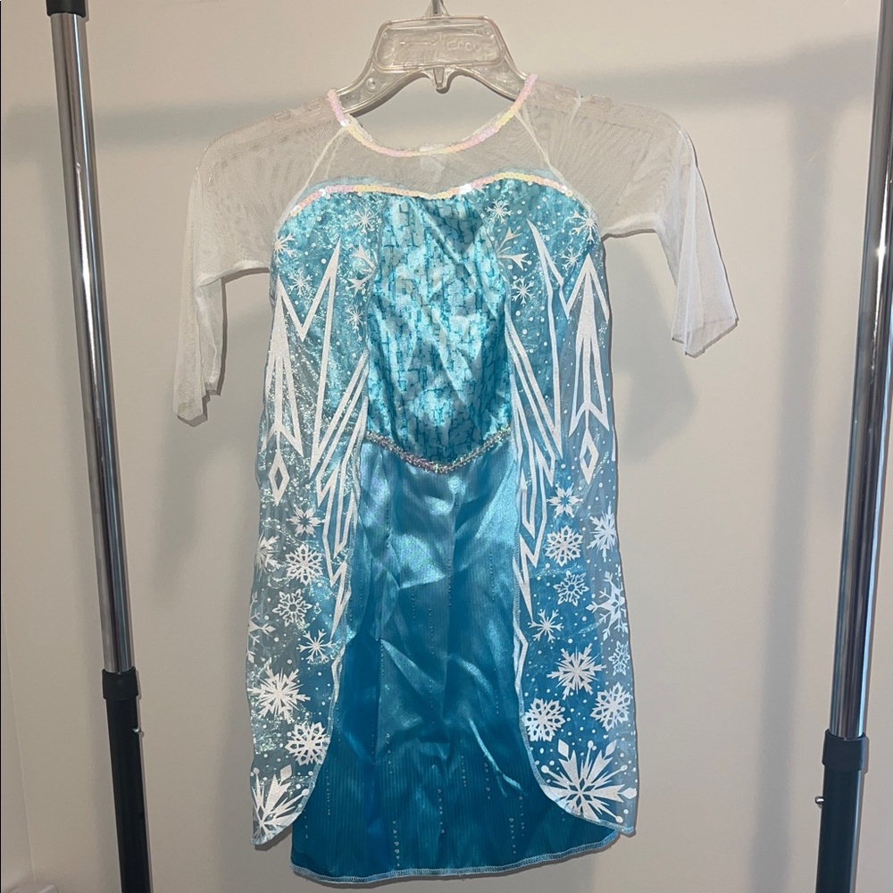 Disney Frozen-Inspired Teal and White Costume